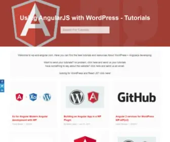 WP-AND-Angular.com(Using AngularJS with WordPress) Screenshot