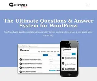 WP-Answers.com(WordPress Question and Answer Plugin) Screenshot