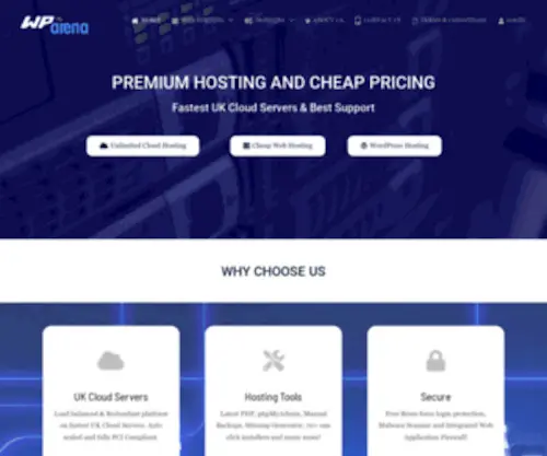 WP-Arena.com(Bot Verification) Screenshot