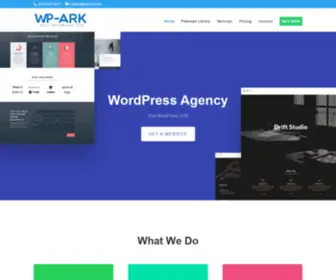 WP-ARK.com(YOUR WORDPRESS HUB) Screenshot