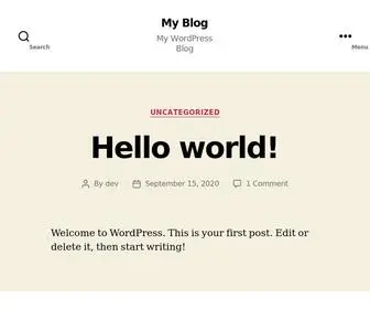 WP-Elementor.website(My Blog) Screenshot