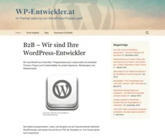 WP-Entwickler.at(WordPress) Screenshot