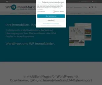 WP-Immomakler.de(WP-ImmoMakler® 5) Screenshot