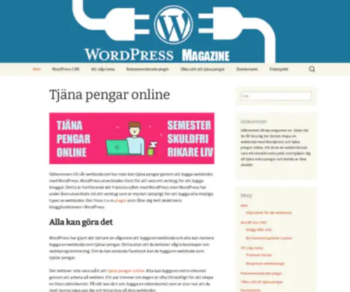 WP-Magazine.se Screenshot