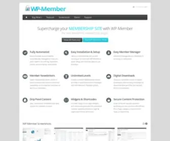 WP-Member.com(WP Member) Screenshot