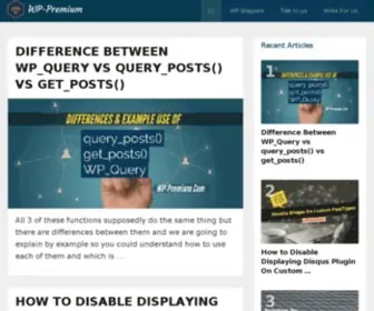 WP-Premium.com(WordPress Premium Themes) Screenshot