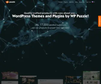 WP-Puzzle.com(Plugins and responsive templates for WordPress) Screenshot