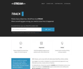 WP-Stream.com(Track every change in WordPress) Screenshot
