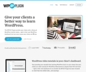 WP101Plugin.com(The WP101 Plugin) Screenshot