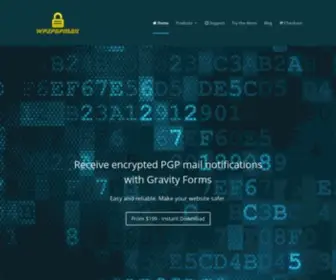 WP2PGpmail.com(Gravity Forms PGP Encryption plugin by wp2pgpmail) Screenshot