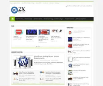 WP2X.com(We can help your Wordpress faster) Screenshot