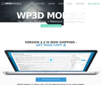 WP3Dmodels.com(WP3D Models) Screenshot