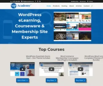 Wpacademy.com(WP Academy) Screenshot