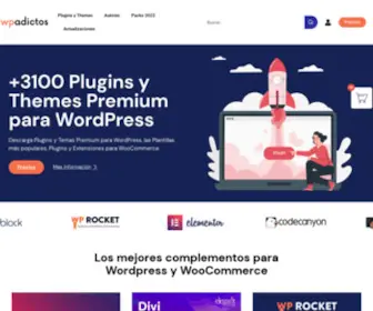Wpadictos.com(Plugins y Themes Premium para Wordpress) Screenshot