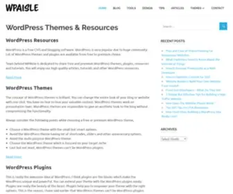 Wpaisle.com(Wordpress resources wordpress) Screenshot