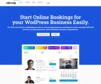 Wpappointify.com(Appointments Solution WordPress) Screenshot