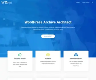 Wparchi.com(WP Archi) Screenshot