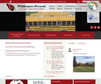 Wpas.net(Whittemore-Prescott Area Schools) Screenshot