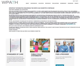 Wpath.org(The World Professional Association for Transgender Health (WPATH)) Screenshot