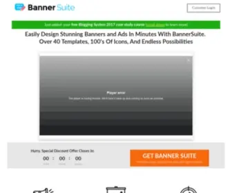Wpbannersuite.com(Banner Suite) Screenshot