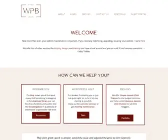 Wpbarista.com(Hosting & Design for WordPress by the team at WPBarista) Screenshot