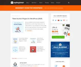 Wpbeginner.net(WPBeginner) Screenshot