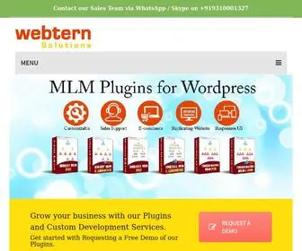 Wpbinarymlm.com(MLM Plugins for WordPress) Screenshot