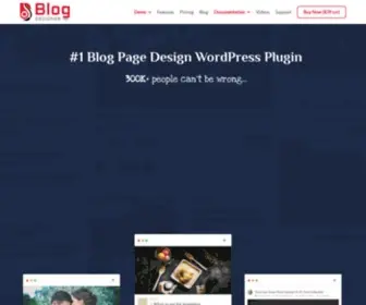 WPblogdesigner.net(Blog Designer Pro) Screenshot