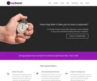 Wpboost.net(WP Speed Optimization & Website Performance) Screenshot