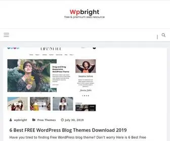 WPbright.com(Wordpress Themes) Screenshot