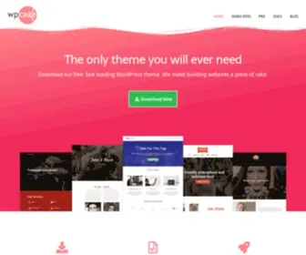Wpcake.com(WP Cake) Screenshot
