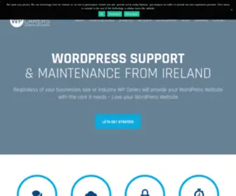 Wpcarers.com(Wordpress Support and Maintenance Services Ireland) Screenshot