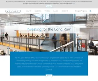 Wpcarey.com(Leaseback Build) Screenshot