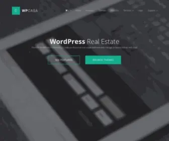 Wpcasa.com(WordPress Real Estate WPCasa) Screenshot