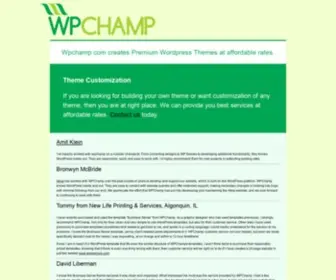 WPchamp.com(Wordpress Themes) Screenshot