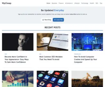 WPcheap.net(Home) Screenshot
