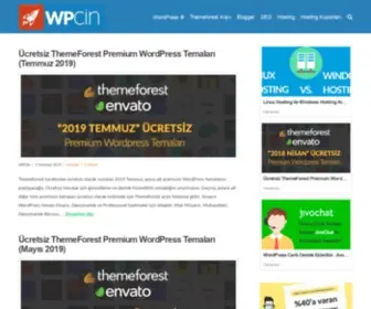 Wpcin.com(Yeni Wordpress Topluluğu) Screenshot