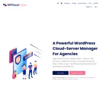 WPclouddeploy.com(Self-Hosted Software For Building your WordPress Cloud) Screenshot