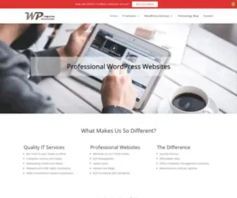 Wpcomputersolutions.com(Quality Network And Computer Service In The Lower Mainland) Screenshot