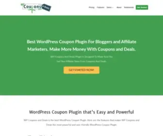 Wpcouponsdeals.com(WP Coupons and Deals) Screenshot