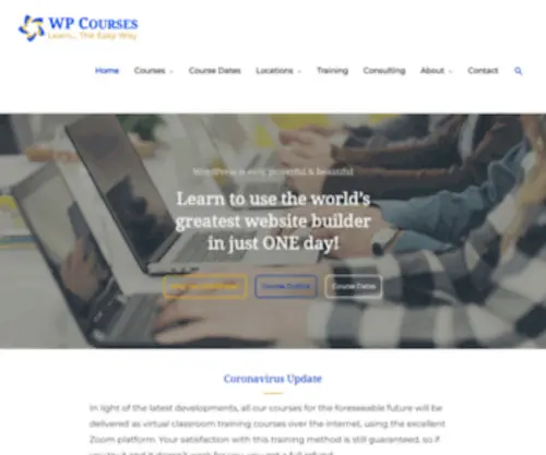 Wpcourses.co.uk(WP Courses) Screenshot