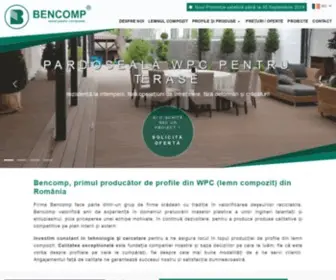 WPcromania.ro(Producator profile WPC) Screenshot