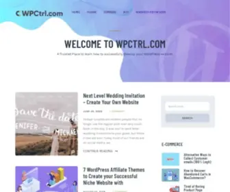 WPCTRL.com(Discover the full potential of your WordPress website with) Screenshot