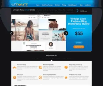 Wpdance.com(WordPress Themes) Screenshot