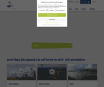 WPD.de(Entwicklung, Finanzierung, Bau und Betrieb von Wind) Screenshot