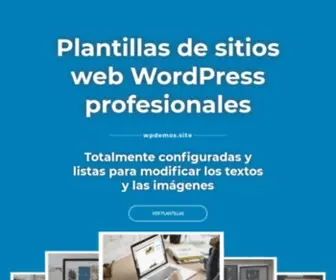 Wpdemos.site(Plantillas WordPress profesionales 2020) Screenshot