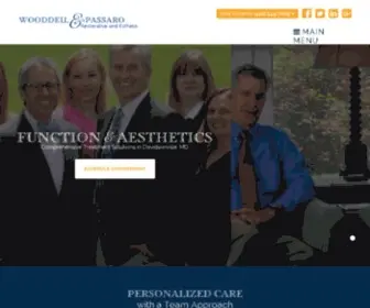 Wpdentalgroup.com(Dentist in Davidsonville MD) Screenshot