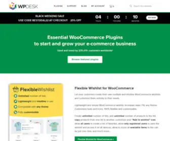 Wpdesk.org(Essential Premium WooCommerce Plugins) Screenshot