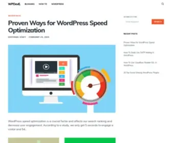 Wpdeve.com(My WordPress Blog) Screenshot