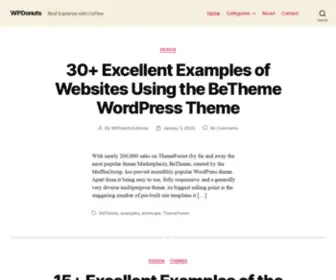 Wpdonuts.com(It's All About WordPress (Not Donuts)) Screenshot